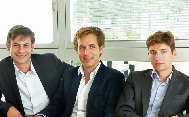 Philippe Olivier, Christophe De Becdelièvre et Hugues Pringault, dirigeants fondateurs de Starclay Philippe Olivier, Christophe De Becdelièvre et Hugues Pringault, dirigeants fondateurs de Starclay