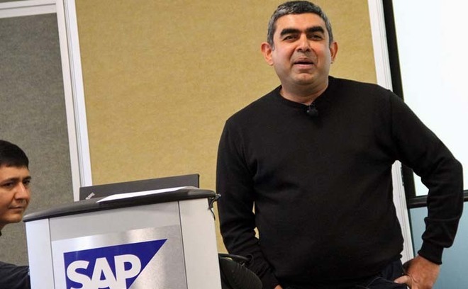 Dr. Vishal Sikka, le 7 mars au SAP Sartup Forum - Photo SAP Dr. Vishal Sikka, le 7 mars au SAP Sartup Forum - Photo SAP