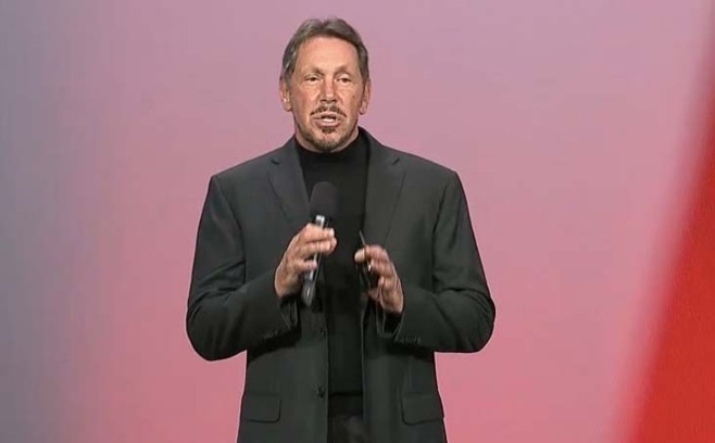 Larry Ellison à Oracle Open World 2012 Larry Ellison à Oracle Open World 2012