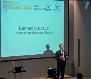 SAP BusinessObjects et Centrale Paris inaugurent ensemble une chaire de Business Intelligence