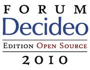 Inscrivez-vous au Forum Decideo Edition Open Source du 18 mars 2010 au Toit de la Grande Arche