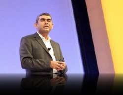 Vishal Sikka à SAP TechEd (Photo SAP)
