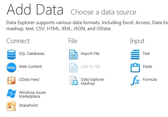 Microsoft nom de code Data Explorer : trouvez le poney dans vos données