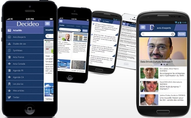 Votre nouvelle application mobile Decideo disponible gratuitement