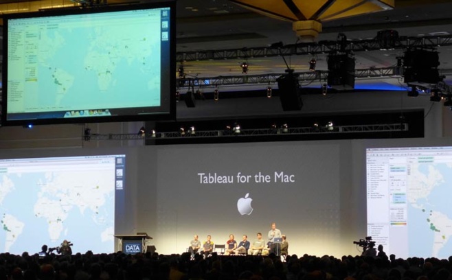 Annonce de Tableau sur Mac à la TCC13 à Washington