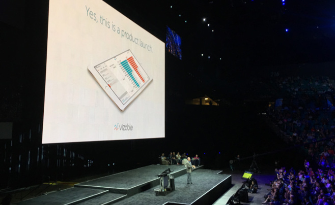 10 000 personnes à la conférence de Tableau et un nouveau produit pour iPad, Vizable