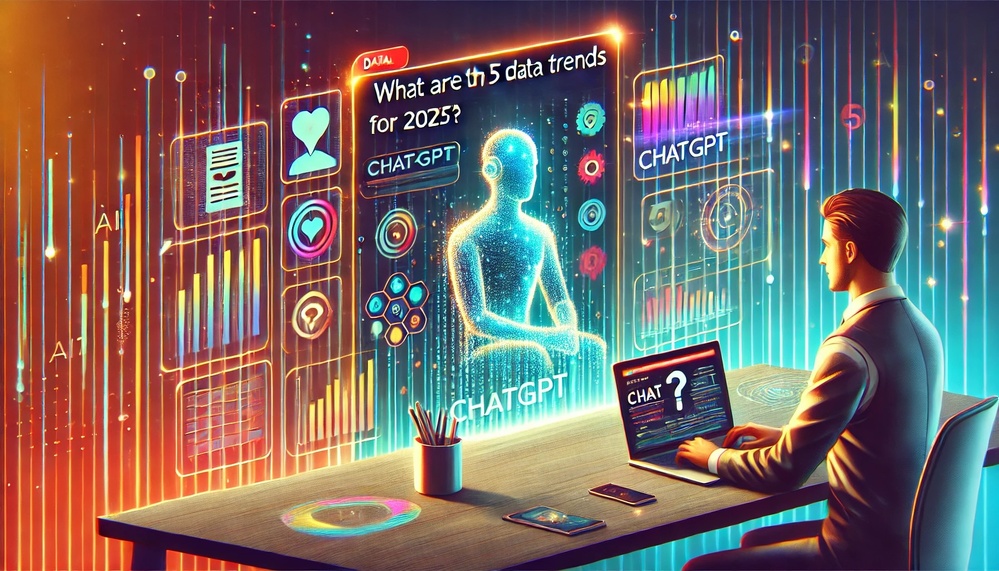 ChatGPT nous donne ses 5 tendances du marché de la data en 2025 ChatGPT nous donne ses 5 tendances du marché de la data en 2025