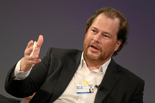 Marc Benioff en 2013 au WEF (CC) Marc Benioff en 2013 au WEF (CC)