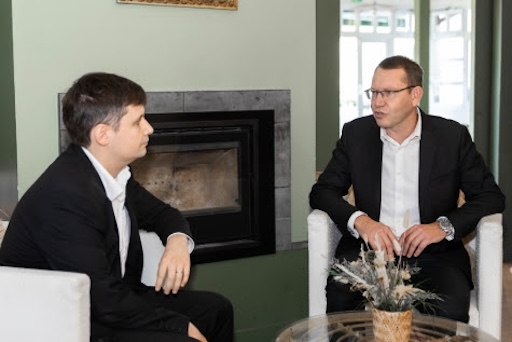 Arthur Souletie et Philippe Février, septembre 2025