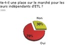 Reste-t-il une place sur le marché pour les éditeurs d’ETL indépendants ?