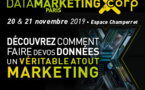 DATA MARKETING PARIS 2019 – 20 &amp; 21 Novembre 2019 à Paris, Espace Champerret