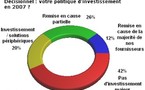 En 2007, 38 % des personnes interrogées changeront de fournisseurs de solutions décisionnelles