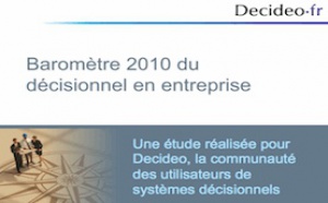 Séminaire en ligne de présentation des résultats du baromètre Decideo 2010